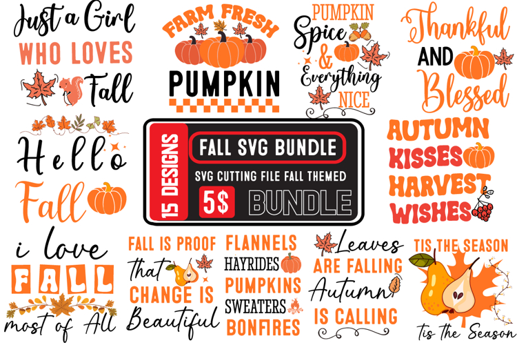 Fall Svg Bundle,Fall Design bundle,thanksgiving Svg Bundle