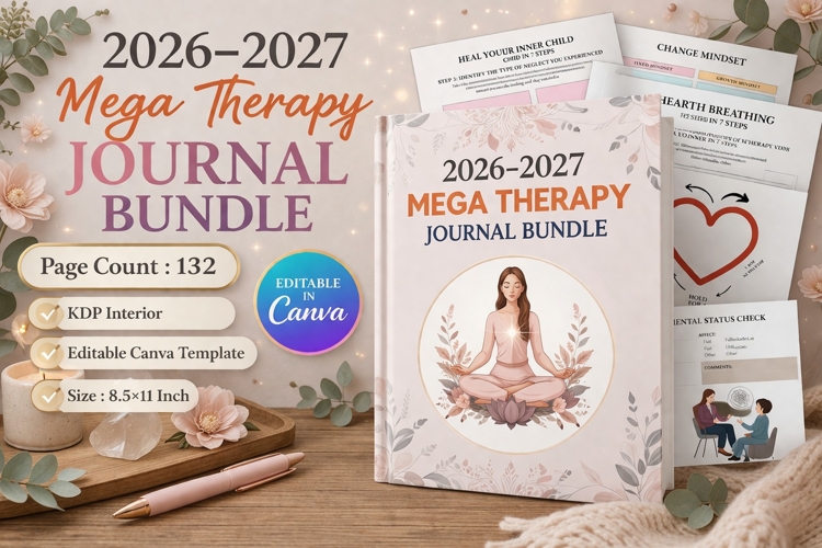 2026 & 2027 Mega Therapy Journal Bundle