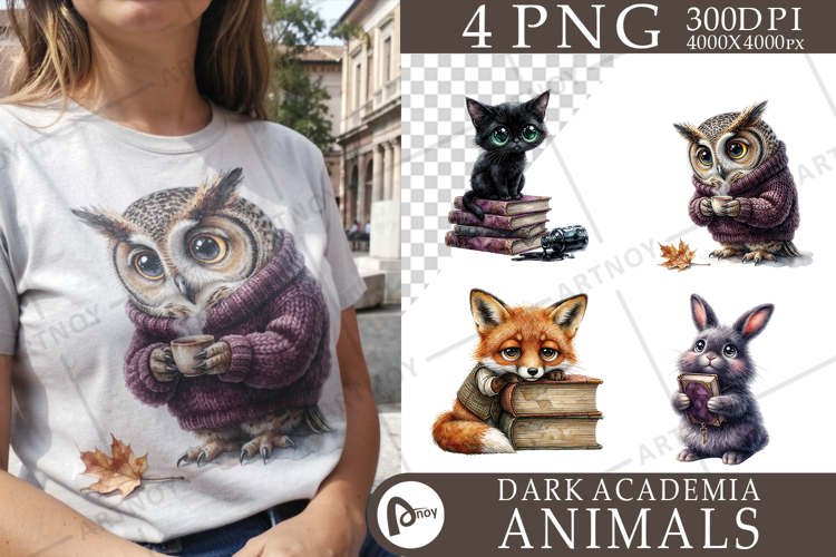 Nostalgic Cozy Animal Sublimation