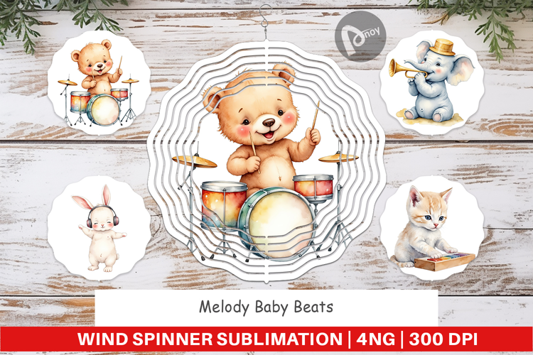 Wind Spinner Melody Baby Beats