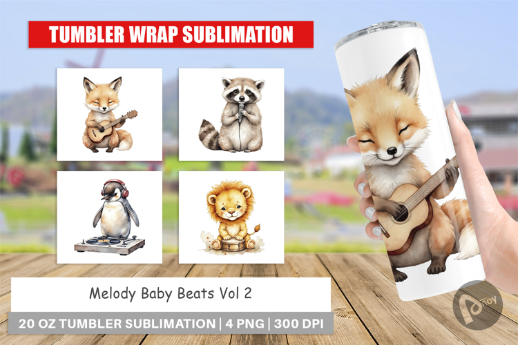 Tumbler Melody Baby Beats