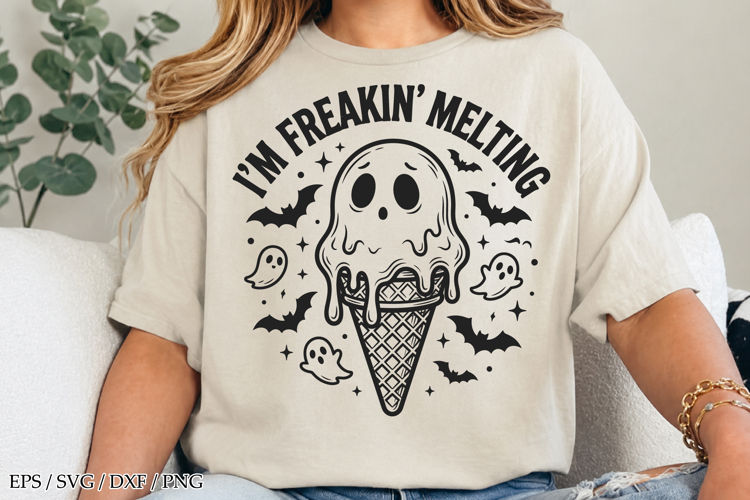 Cute Ghost Svg Image 9