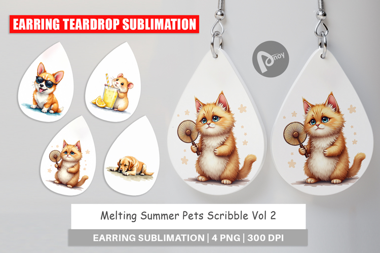 Sublimation Earring Designs Image 14