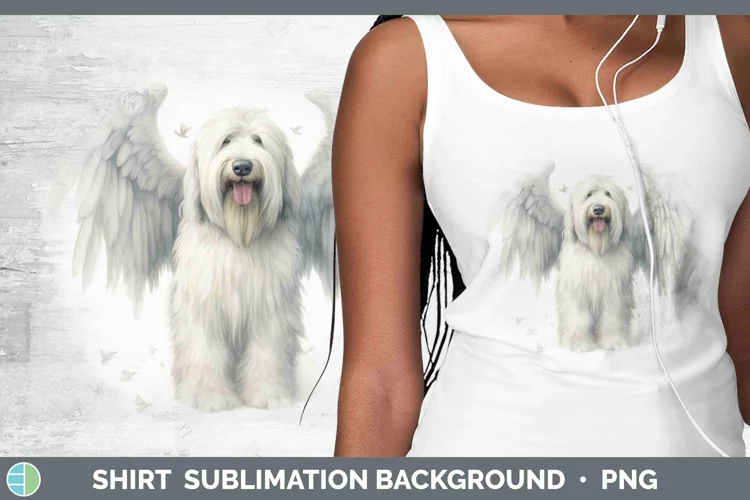 Memorial Old English Sheepdog Shirt Sublimation Sublimation