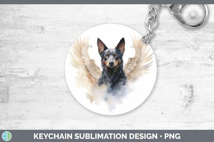 GorgeousMemorial Watercolor Keychain design.