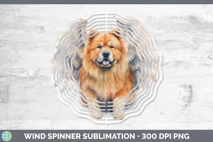 GorgeousMemorial Watercolor Wind Spinner design.