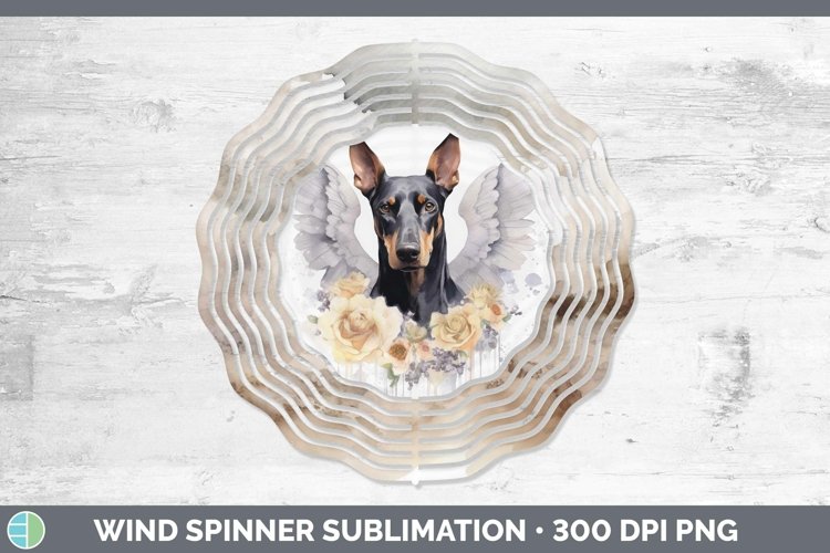 GorgeousMemorial Watercolor Wind Spinner design.