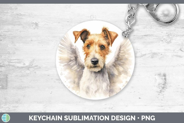 GorgeousMemorial Watercolor Keychain design.