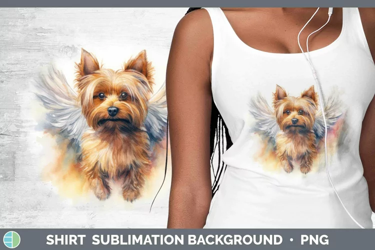 Memorial Yorkshire Terrier Shirt Sublimation Sublimation Bac