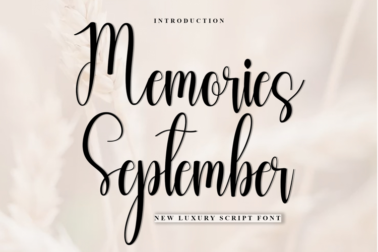 Memories September