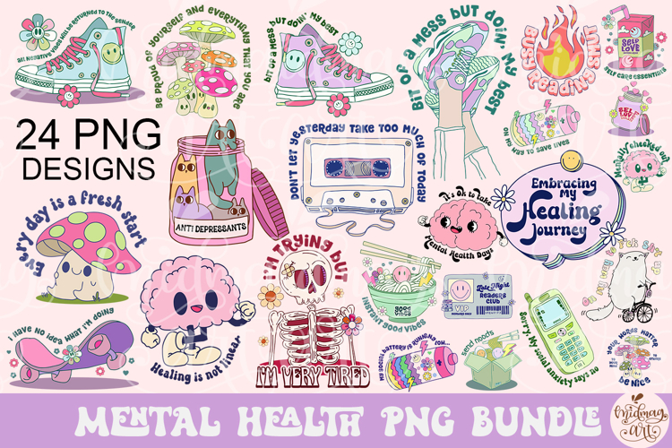 Mental Health Bundle Png