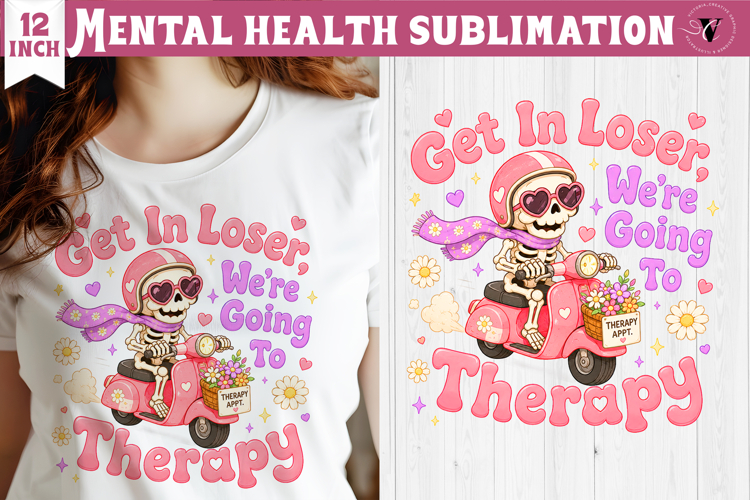 Mental Health Sublimation | Funny Self Care clipart