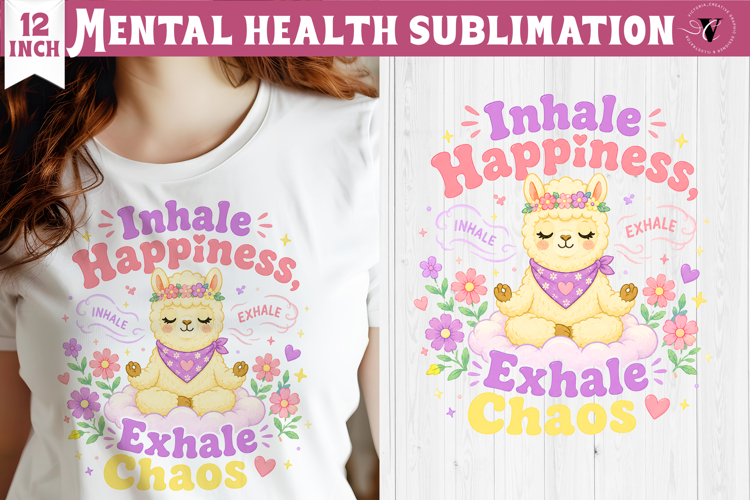 Mental Health Sublimation | Funny Self Care clipart