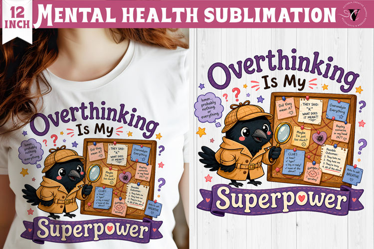 Mental Health Sublimation | Funny Self Care clipart