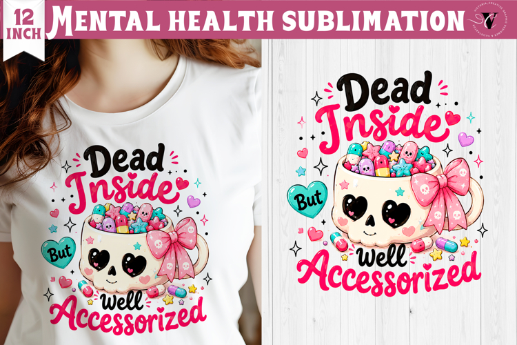 Mental Health Sublimation | Funny Self Care clipart