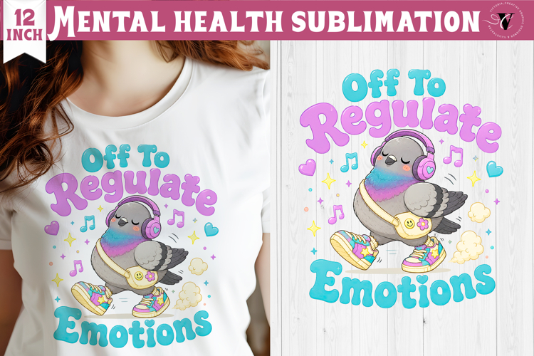 Mental Health Sublimation | Funny Self Care clipart