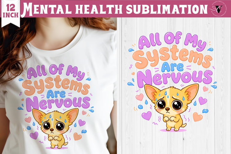 Mental Health Sublimation | Funny Self Care clipart