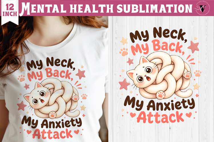 Mental Health Sublimation | Funny Self Care clipart