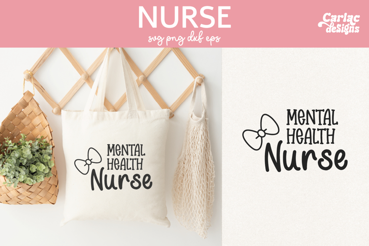 Mental Health Nurse SVG, Nurse SVG