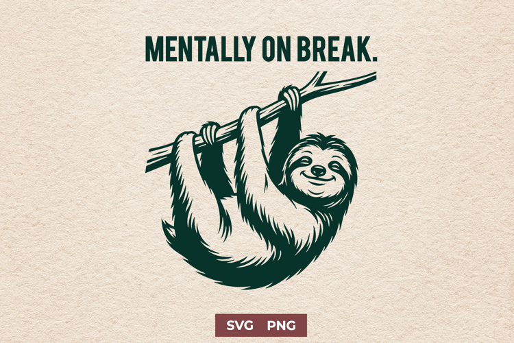 Cute Sloth SVGs