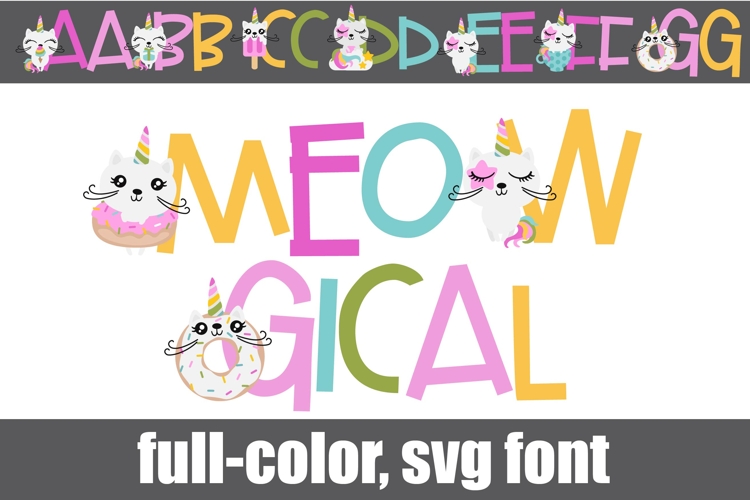Meowgical Color Font