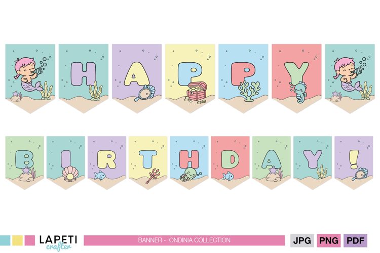 Birthday Banner Clipart Image 23