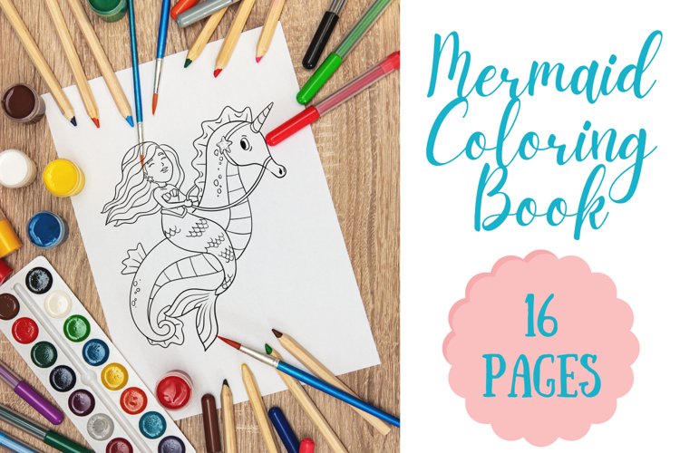 Mermaid Coloring Pages Image 12