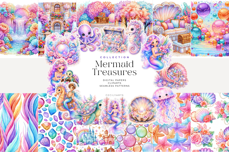 Mermaid Tail Clipart