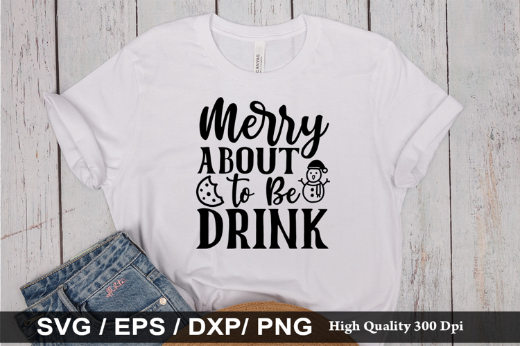 Christmas Wine Svg Image 24