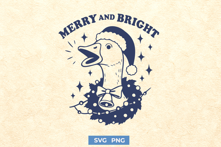 Farmhouse Christmas Wreath Svg Image 2