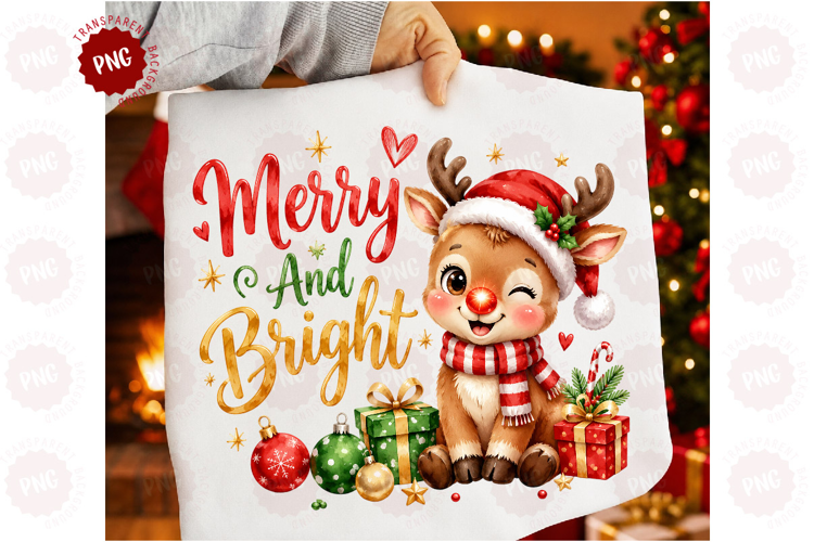 Merry And Bright PNG
