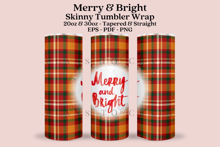 Christmas Tumbler Wrap Image 2