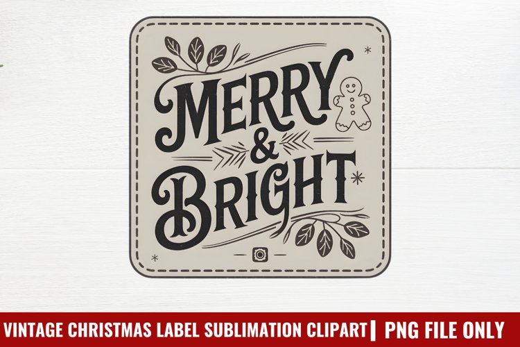 Vintage Christmas Clipart Image 16