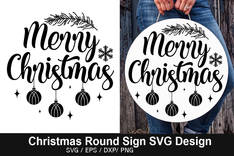 Merry Christmas Silhouette Image 10