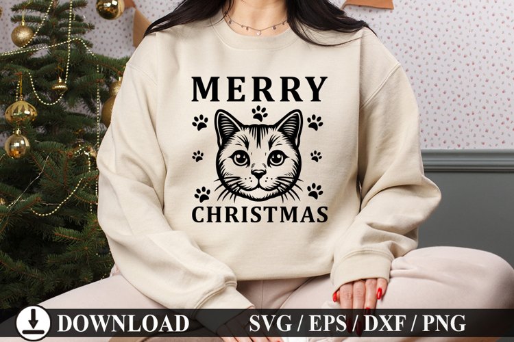 Merry christmas - Pet Christmas Ornament Design