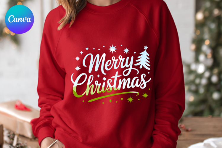 Merry christmas2 Canva Frame Shirt Design