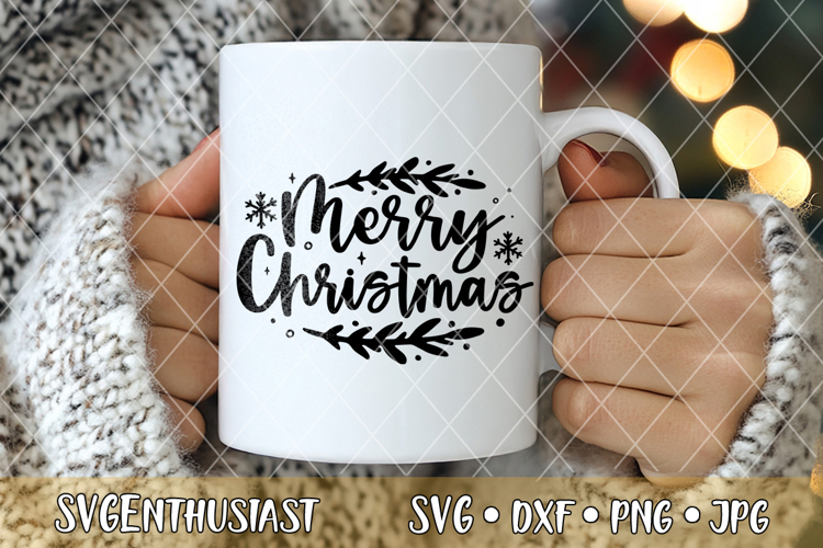 Merry Christmas SVG cut file