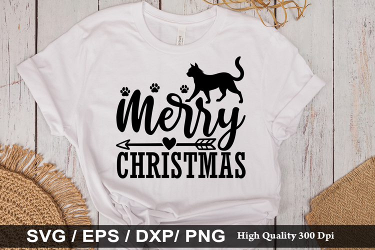 Christmas Cat Clipart Image 23