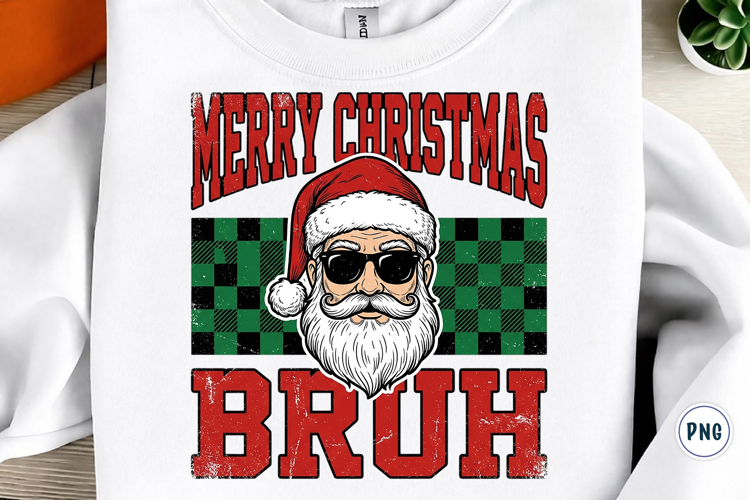 Merry Christmas Bruh Png