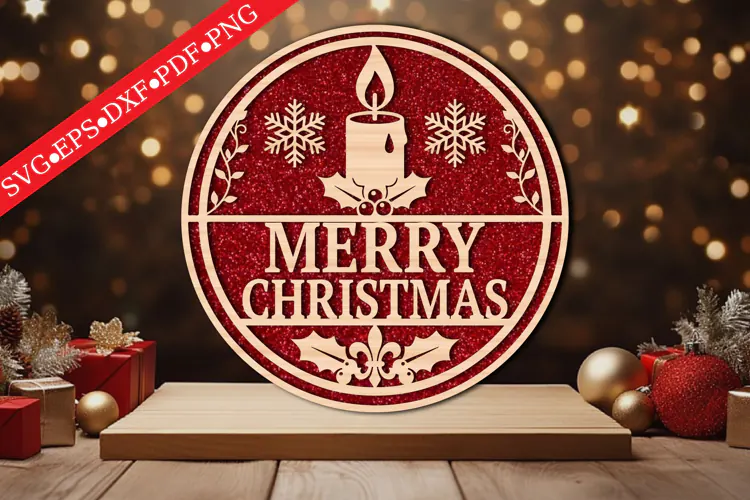 Merry Christmas Santa Snowman SVG
