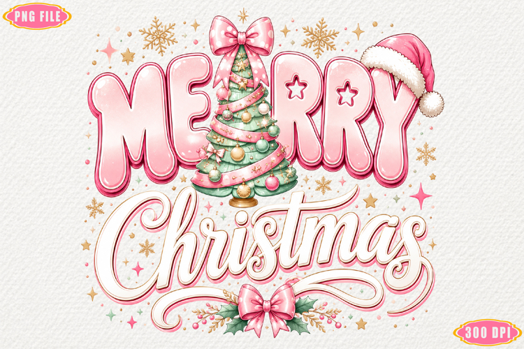 Merry Christmas Coquette Png