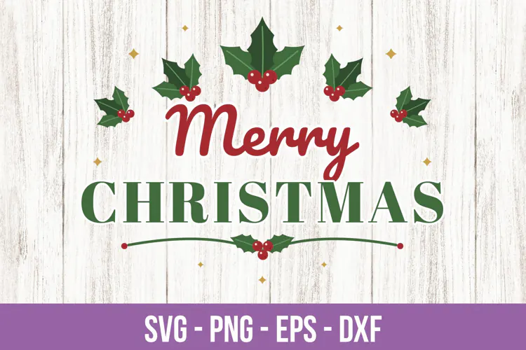 Merry Christmas SVG