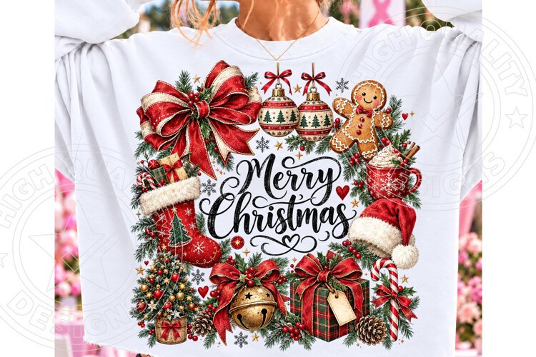 Merry Christmas Elements PNG example image 1