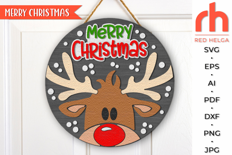 Reindeer Silhouette Image 2