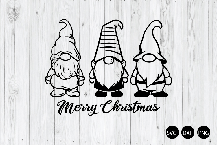 Christmas Gnome SVG, Merry Christmas SVG, Christmas SVG