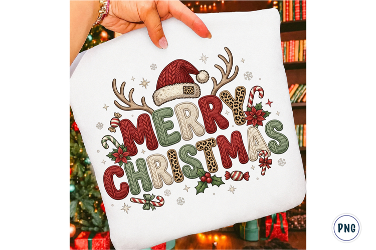 Christmas Latch Hook Yarn Crochet PNG
