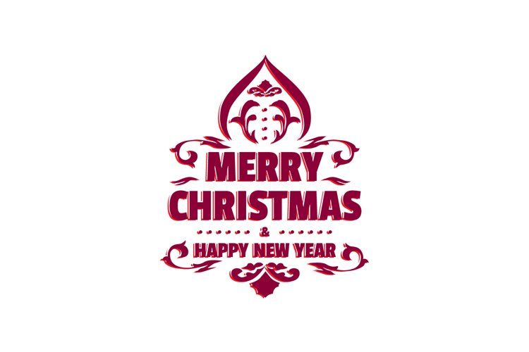 Merry Christmas Clipart Image 6