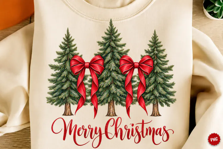 Merry Christmas Png, Sublimation Shirt Design Png