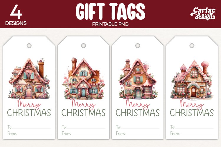 Christmas Gift Tags Merry Christmas Printable Tags