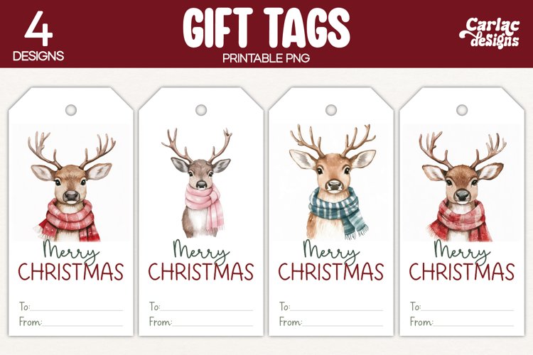 Cute Reindeer Clipart Image 15